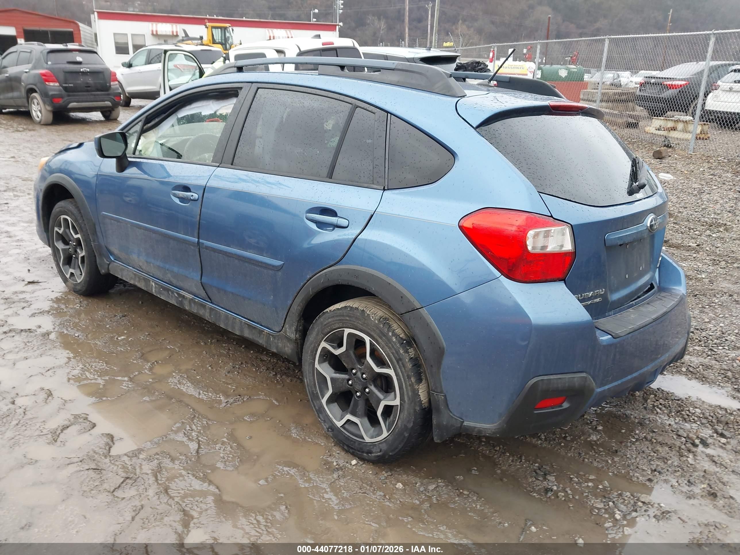 2015 Subaru Xv Crosstrek 2.0i Premium Blue vin: JF2GPACCXFH326387