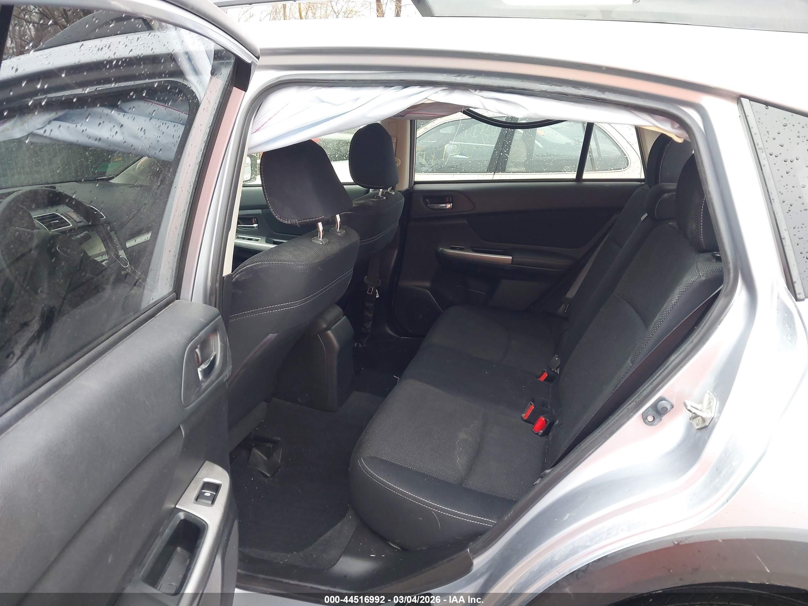 2015 Subaru Xv Crosstrek 2.0i Premium Gray vin: JF2GPADC0F8216964