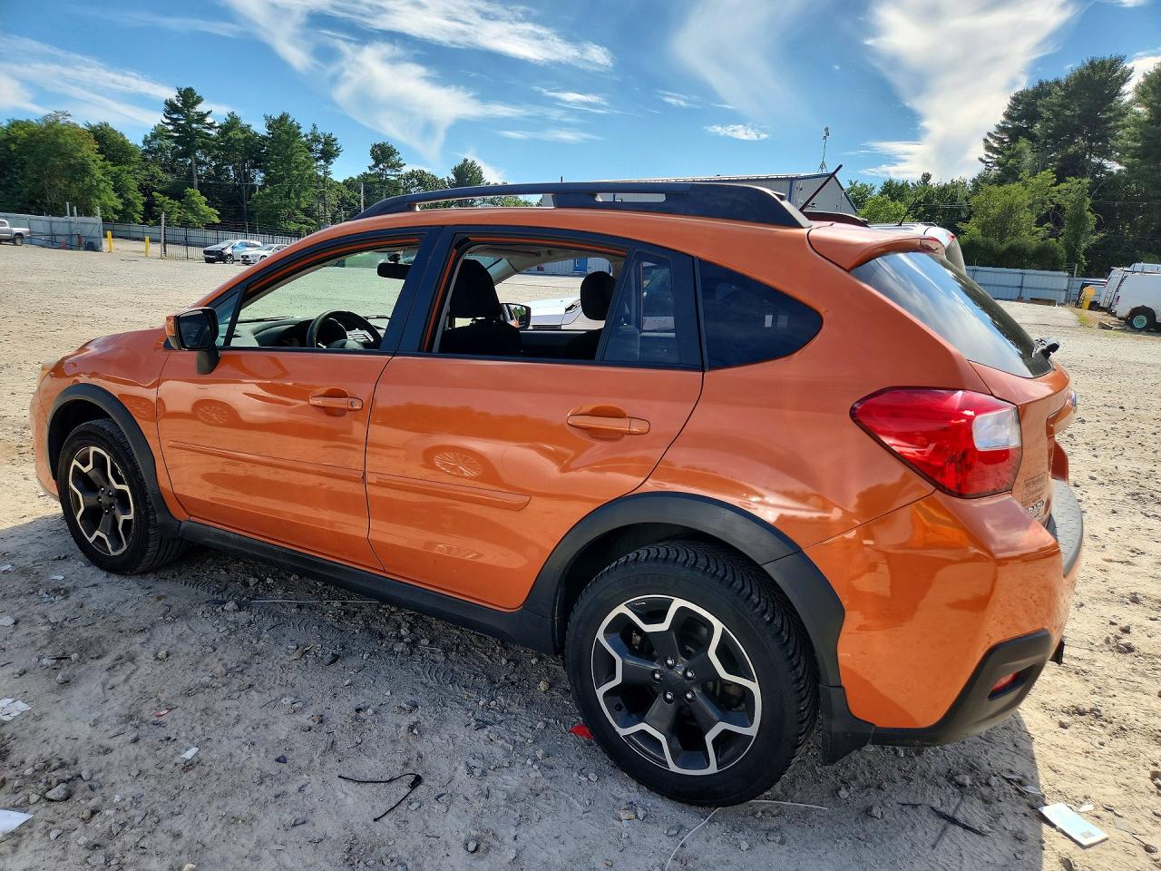 2015 Subaru Xv Crosstrek 2.0 Premium Orange vin: JF2GPADC0F8246157