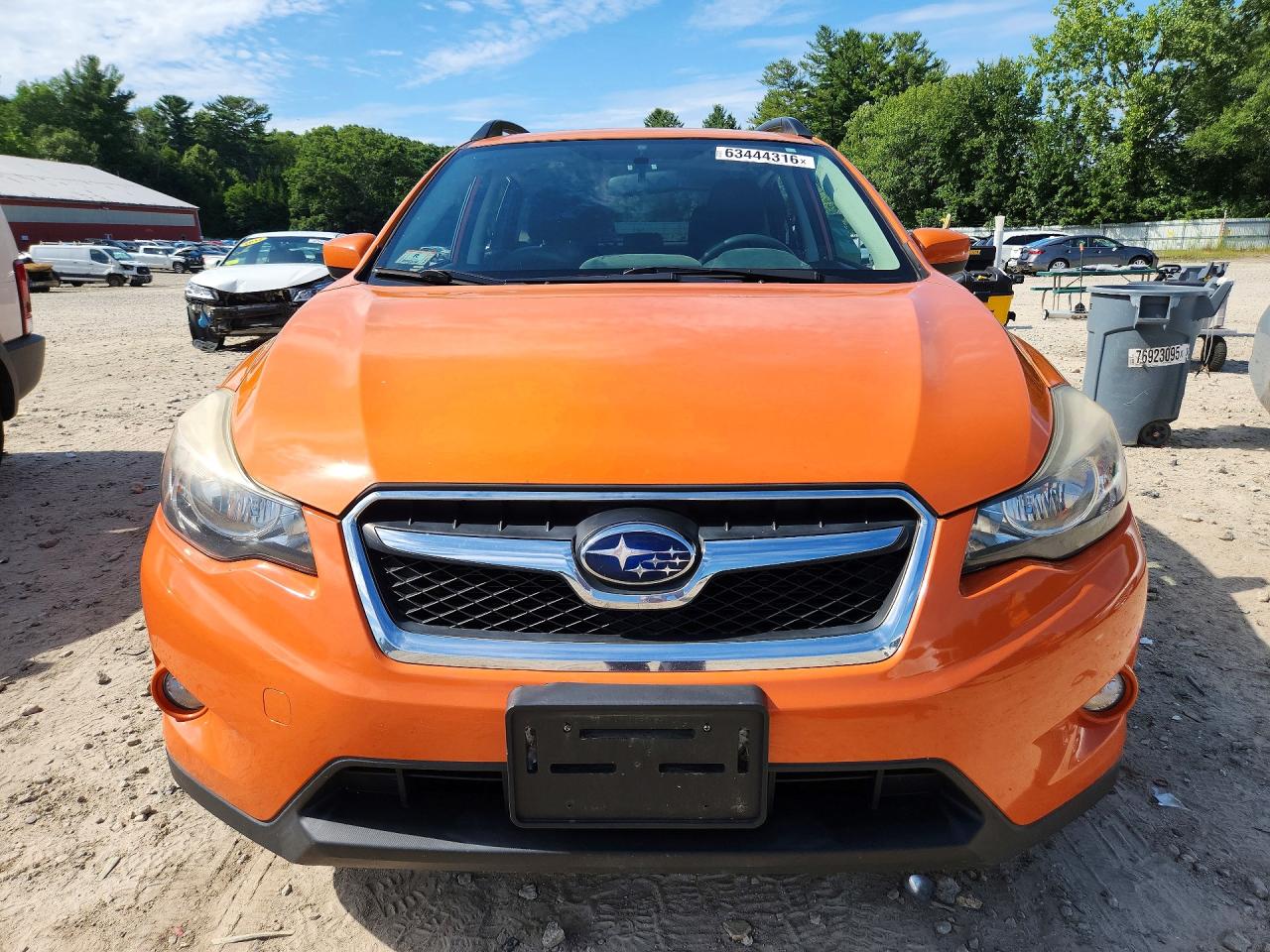 2015 Subaru Xv Crosstrek 2.0 Premium Orange vin: JF2GPADC0F8246157