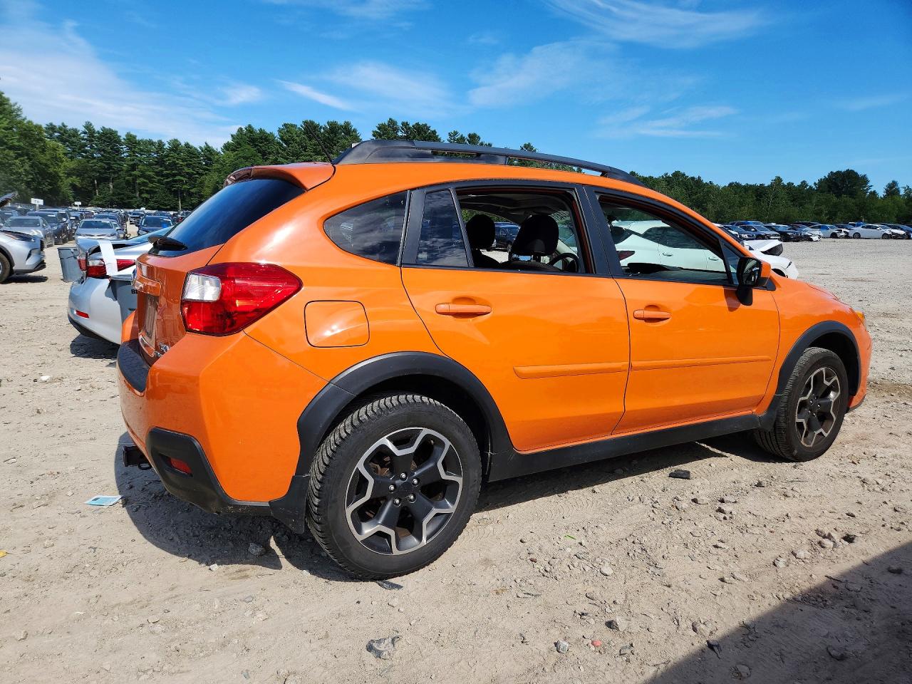 2015 Subaru Xv Crosstrek 2.0 Premium Orange vin: JF2GPADC0F8246157