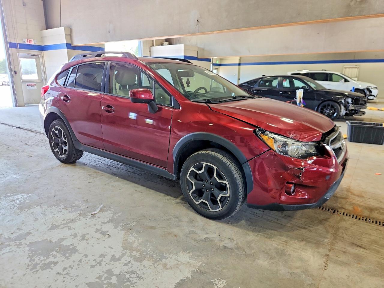 2015 Subaru Xv Crosstrek 2.0 Premium Red vin: JF2GPADC0F8285444