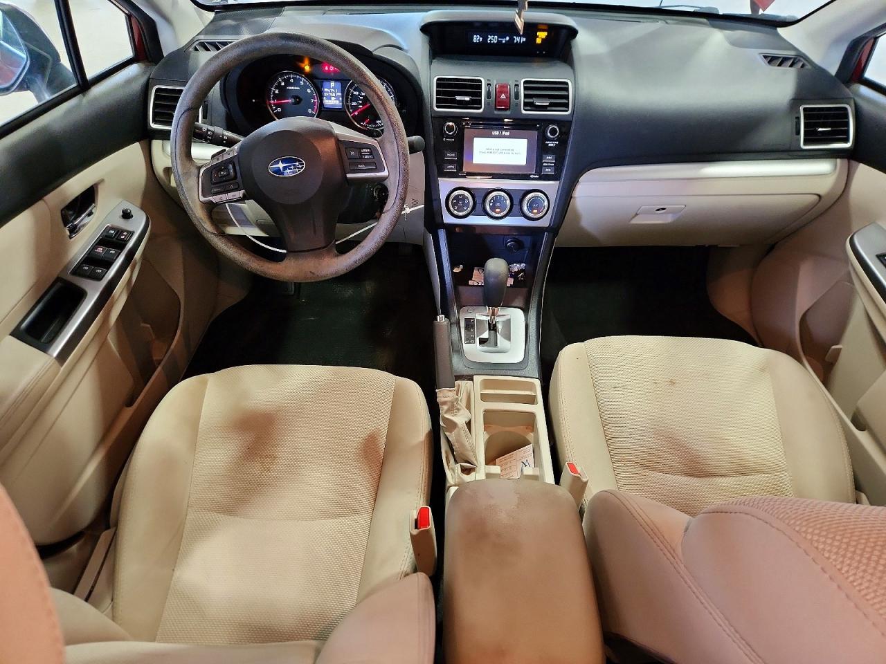 2015 Subaru Xv Crosstrek 2.0 Premium Red vin: JF2GPADC0F8285444