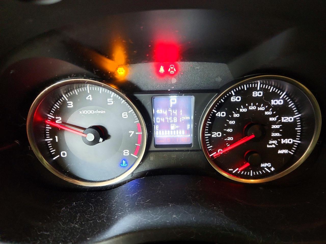 2015 Subaru Xv Crosstrek 2.0 Premium Red vin: JF2GPADC0F8285444