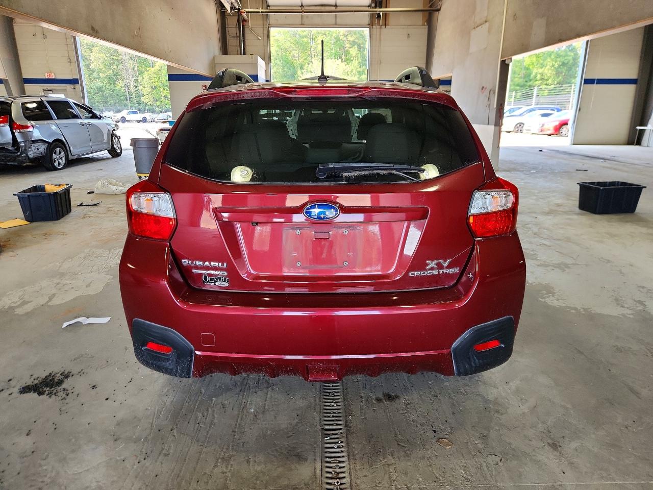 2015 Subaru Xv Crosstrek 2.0 Premium Red vin: JF2GPADC0F8285444