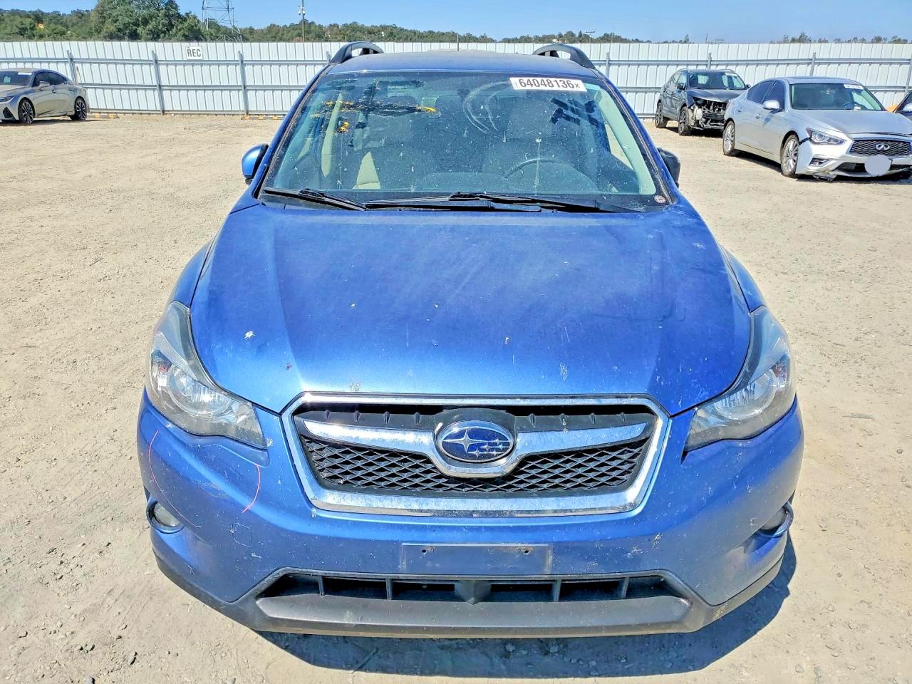 2015 Subaru Xv Crosstrek 2.0 Premium Blue vin: JF2GPADC1F8243896