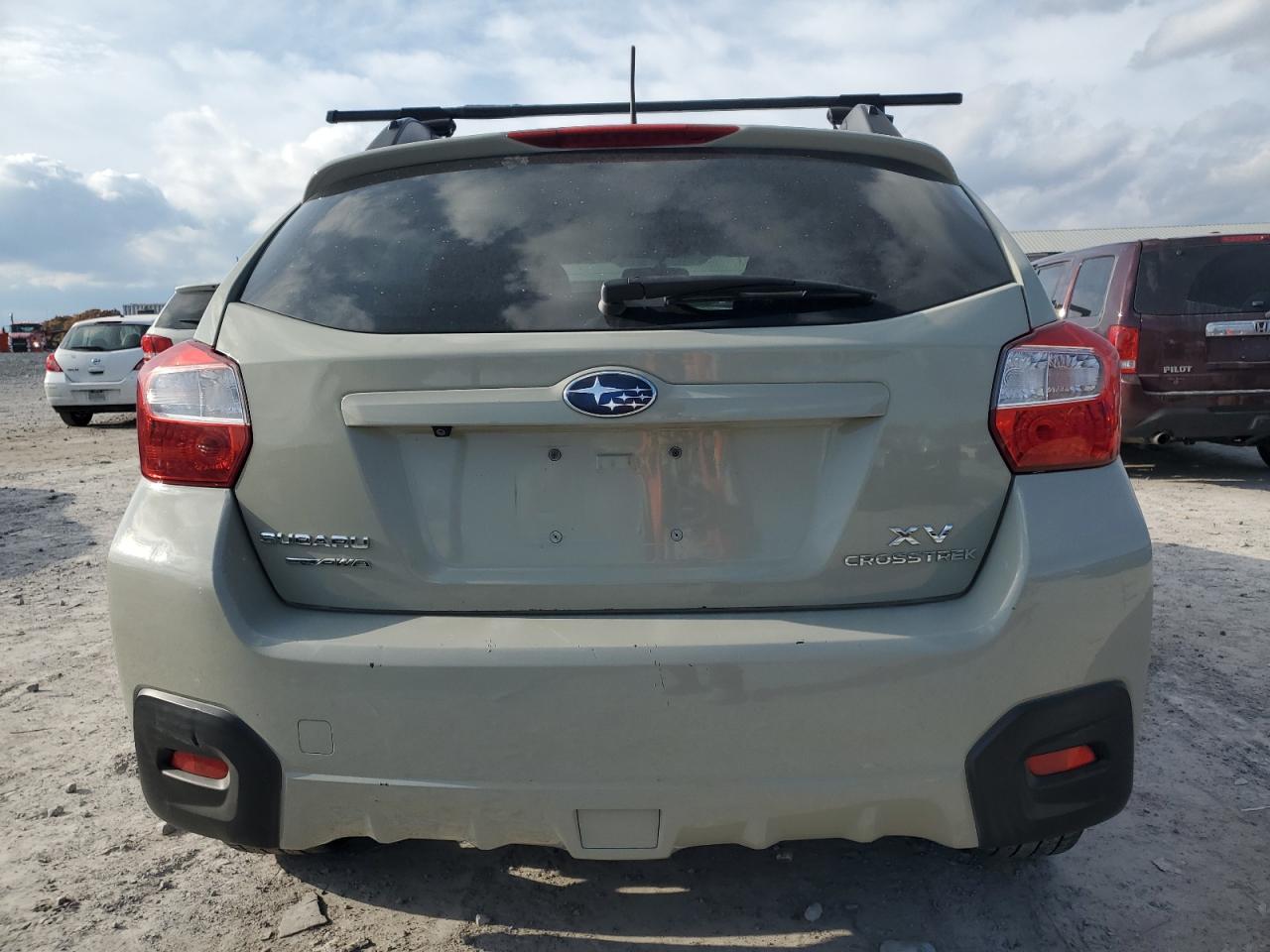 2015 Subaru Xv Crosstrek 2.0 Premium Tan vin: JF2GPADC1F8254798