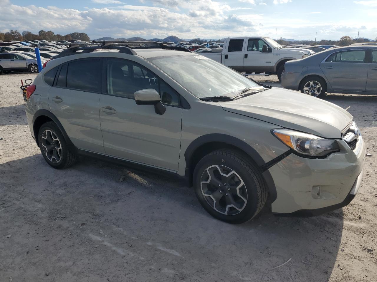 2015 Subaru Xv Crosstrek 2.0 Premium Tan vin: JF2GPADC1F8254798