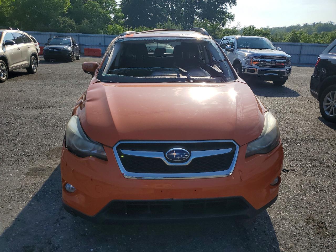 2015 Subaru Xv Crosstrek 2.0 Premium Orange vin: JF2GPADC1F8292029