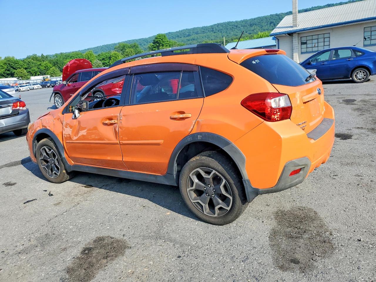 2015 Subaru Xv Crosstrek 2.0 Premium Orange vin: JF2GPADC1F8292029