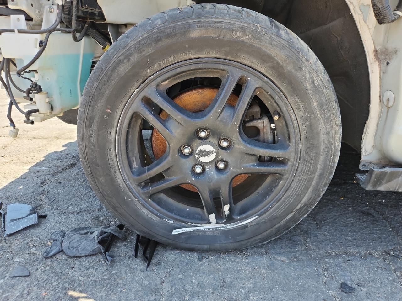 2015 Subaru Xv Crosstrek 2.0 Premium Белый vin: JF2GPADC1F8299305 Damage: Left Front Wheel, Broken, Replacement Required