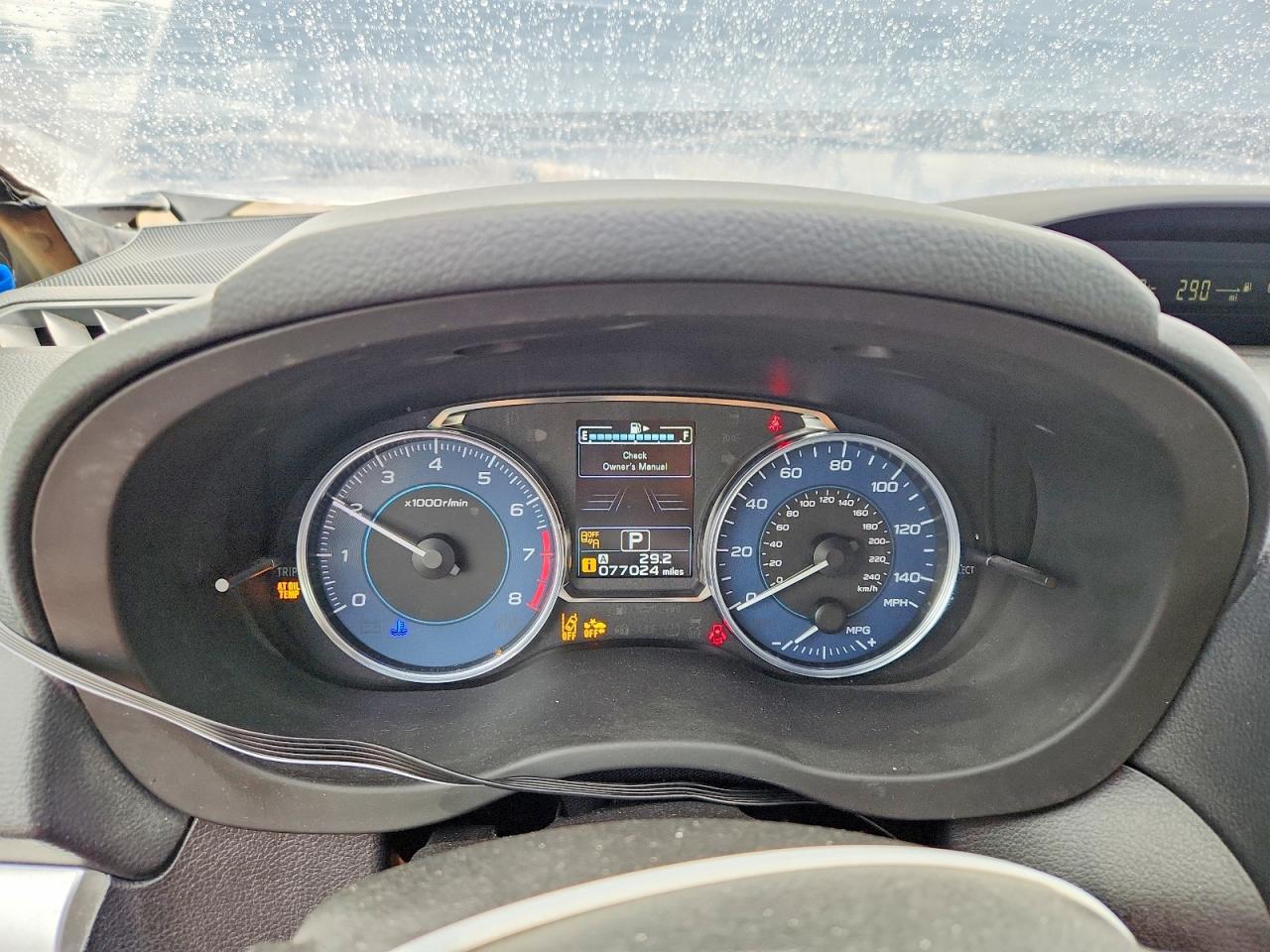 2017 Subaru Crosstrek Premium Черный vin: JF2GPADC1HH236966