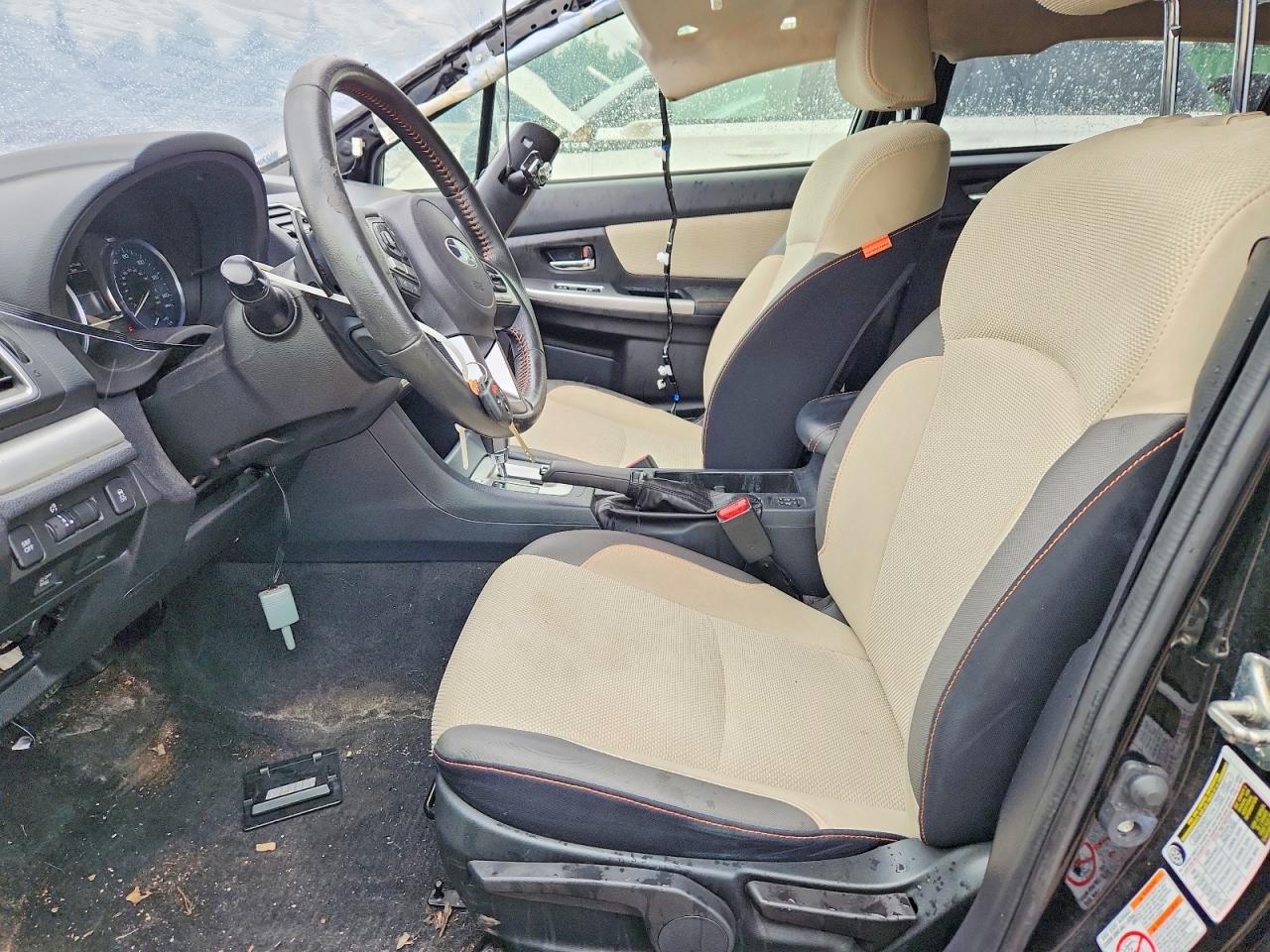 2017 Subaru Crosstrek Premium Черный vin: JF2GPADC1HH236966