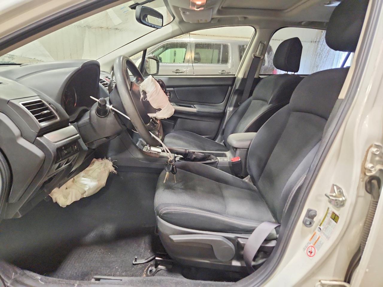 2015 Subaru Xv Crosstrek 2.0 Premium White vin: JF2GPADC2F8214648