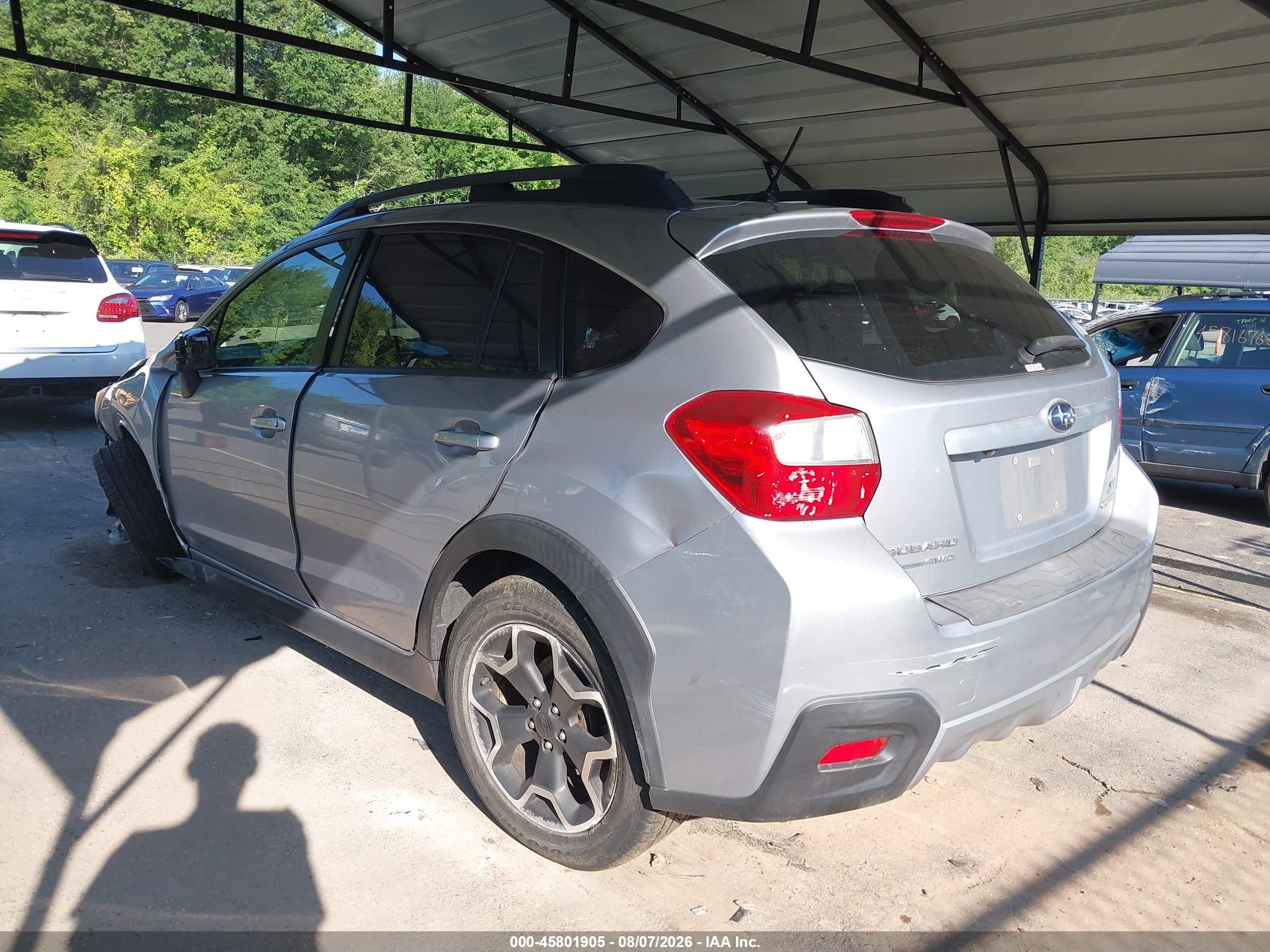 2015 Subaru Xv Crosstrek 2.0i Premium Silver vin: JF2GPADC2F8218098
