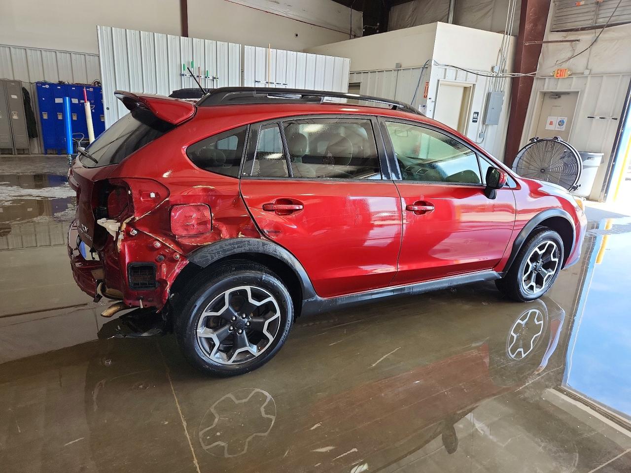 2015 Subaru Xv Crosstrek 2.0 Premium Maroon vin: JF2GPADC2F8227108
