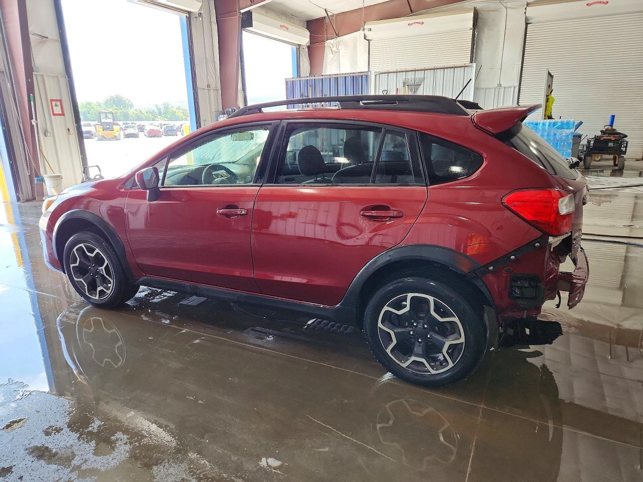 2015 Subaru Xv Crosstrek 2.0 Premium Maroon vin: JF2GPADC2F8227108