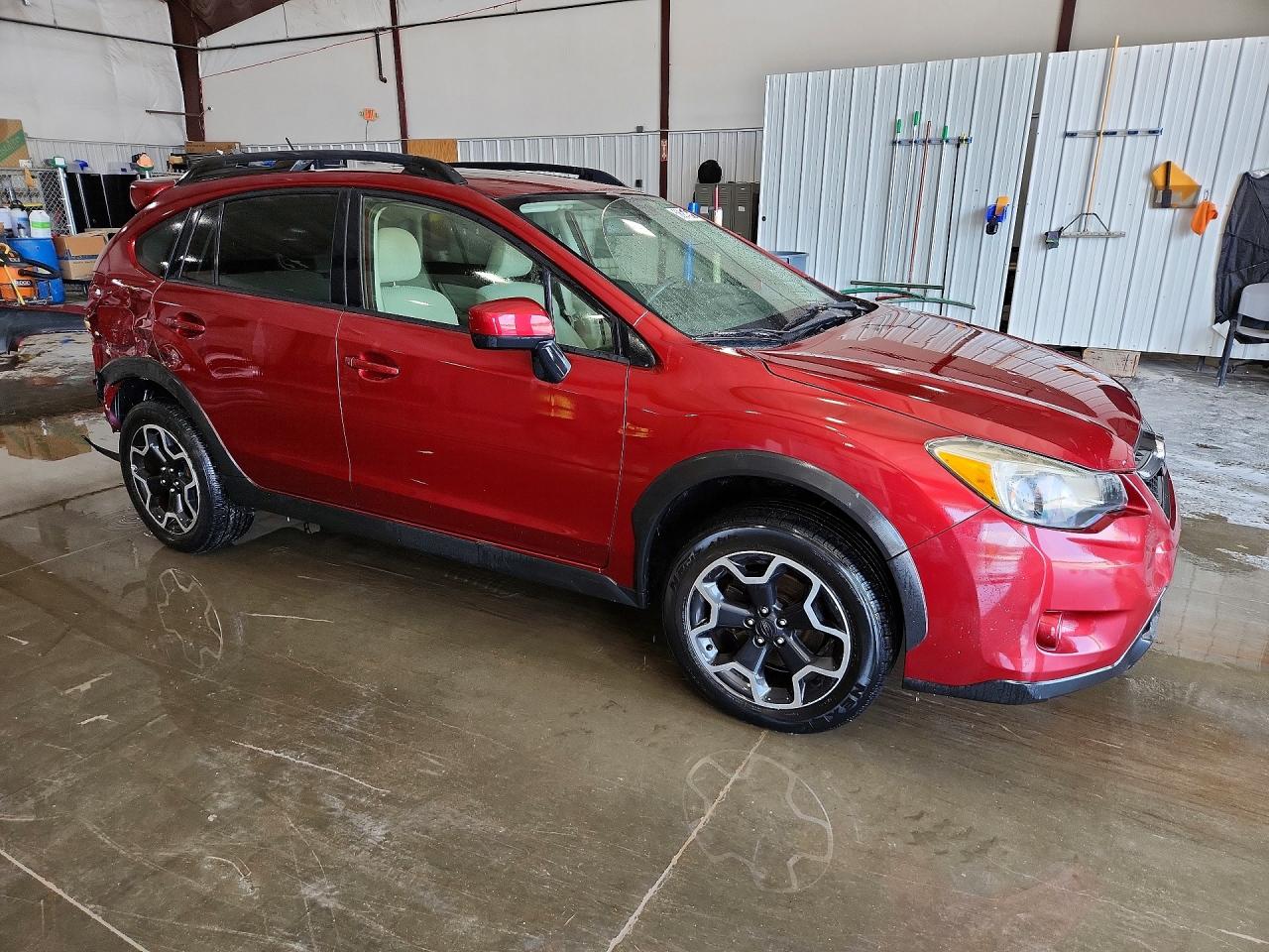 2015 Subaru Xv Crosstrek 2.0 Premium Maroon vin: JF2GPADC2F8227108