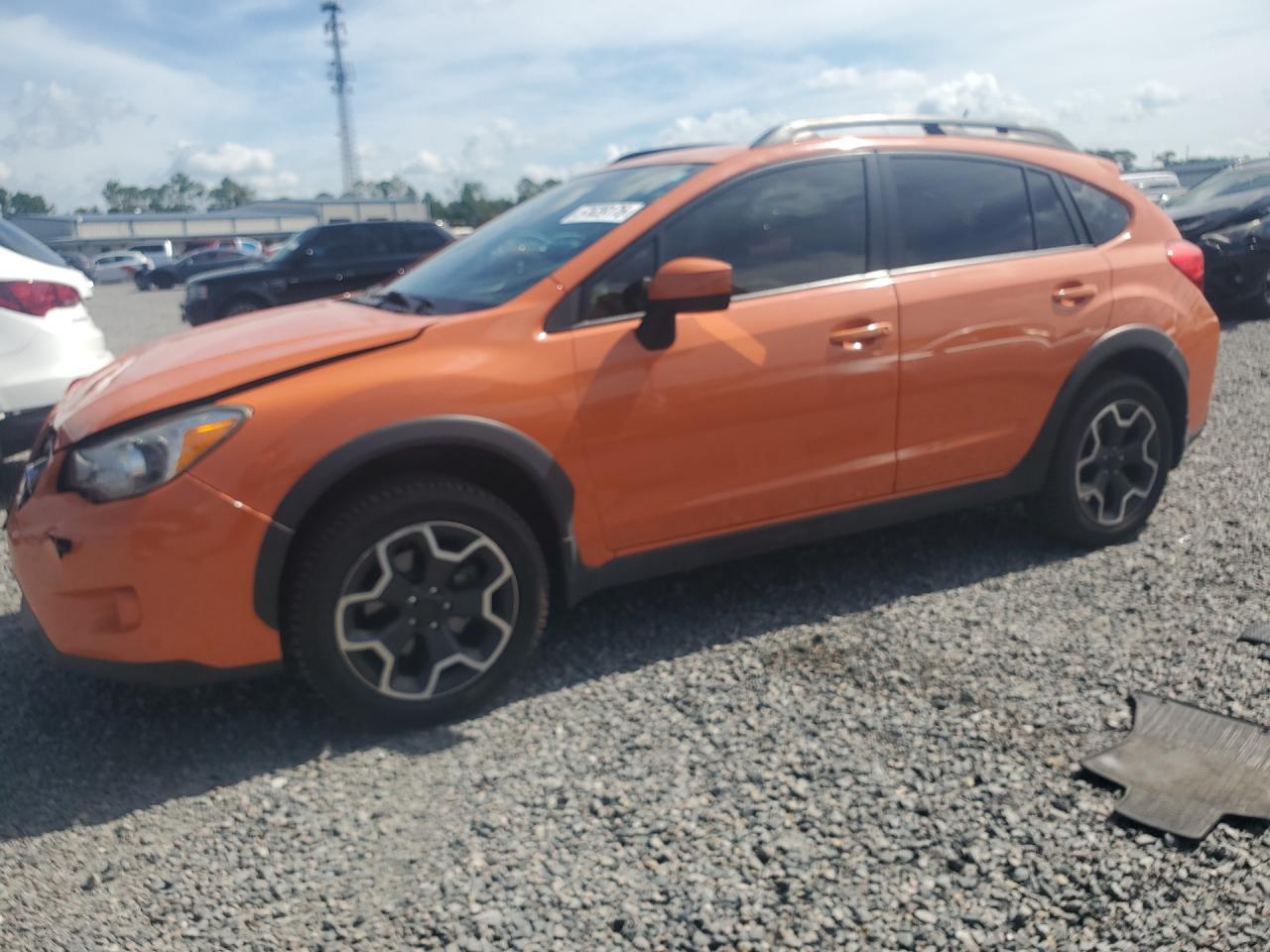 2015 Subaru Xv Crosstrek 2.0 Premium Orange vin: JF2GPADC2FH278253
