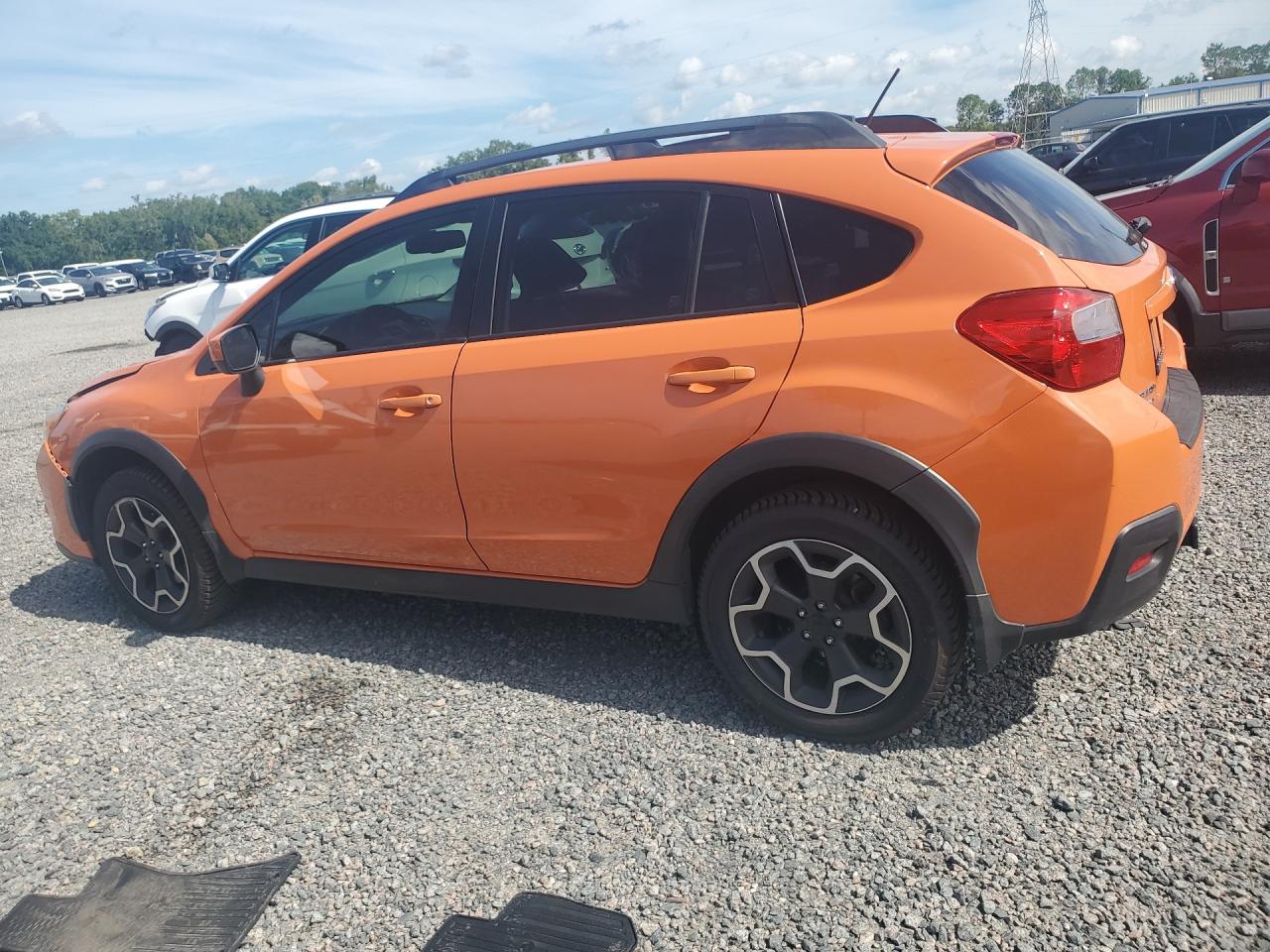 2015 Subaru Xv Crosstrek 2.0 Premium Orange vin: JF2GPADC2FH278253