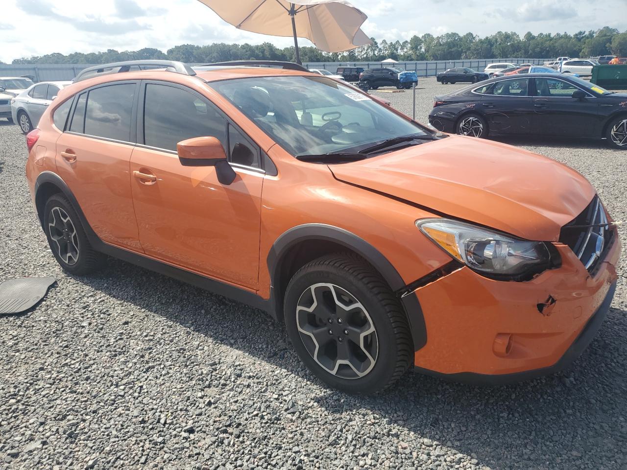 2015 Subaru Xv Crosstrek 2.0 Premium Orange vin: JF2GPADC2FH278253