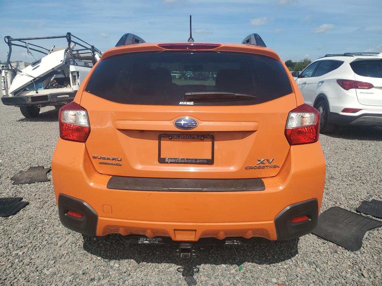 2015 Subaru Xv Crosstrek 2.0 Premium Orange vin: JF2GPADC2FH278253