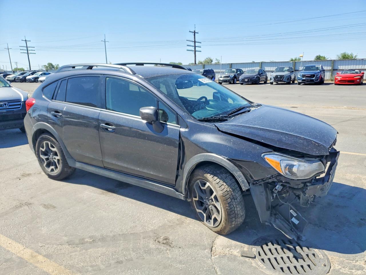 2016 Subaru Crosstrek Premium Black vin: JF2GPADC2G8273278