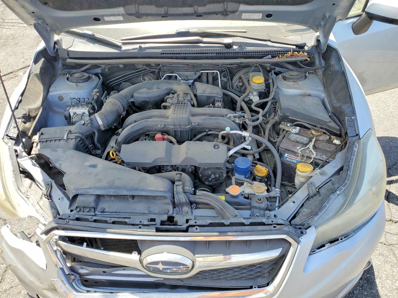 2015 Subaru Xv Crosstrek 2.0 Premium Silver vin: JF2GPADC4FH263690