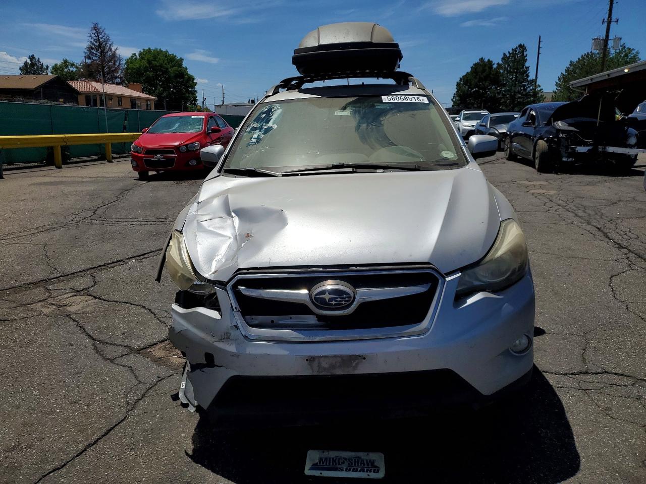 2015 Subaru Xv Crosstrek 2.0 Premium Silver vin: JF2GPADC4FH263690