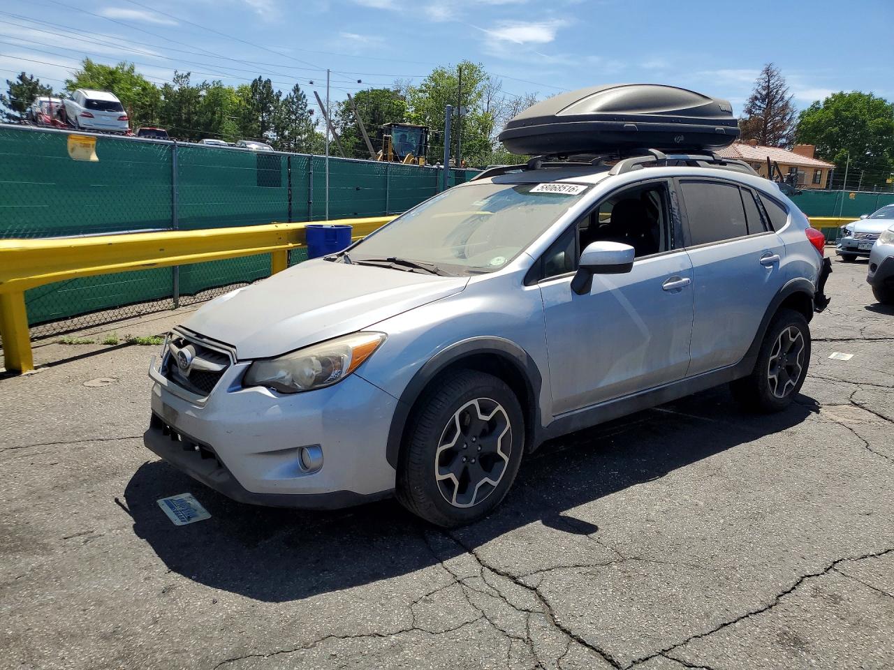 2015 Subaru Xv Crosstrek 2.0 Premium Silver vin: JF2GPADC4FH263690
