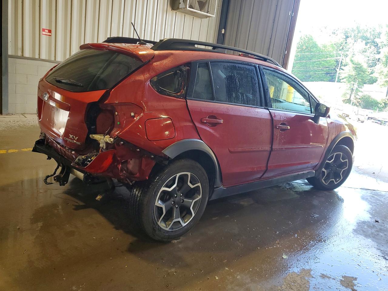 2015 Subaru Xv Crosstrek 2.0 Premium Burgundy vin: JF2GPADC4FH264712