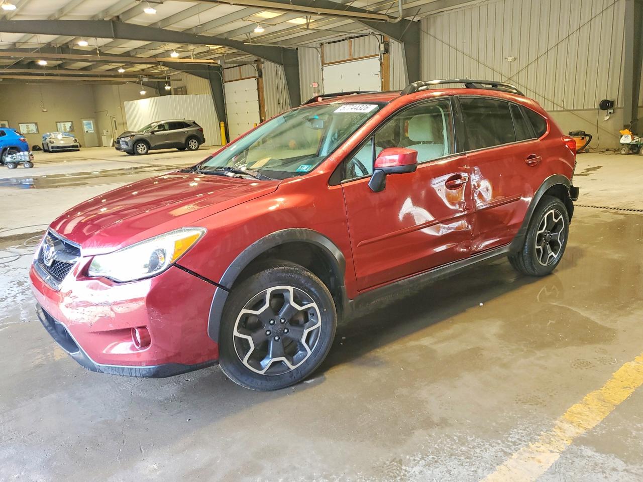 2015 Subaru Xv Crosstrek 2.0 Premium Burgundy vin: JF2GPADC4FH264712