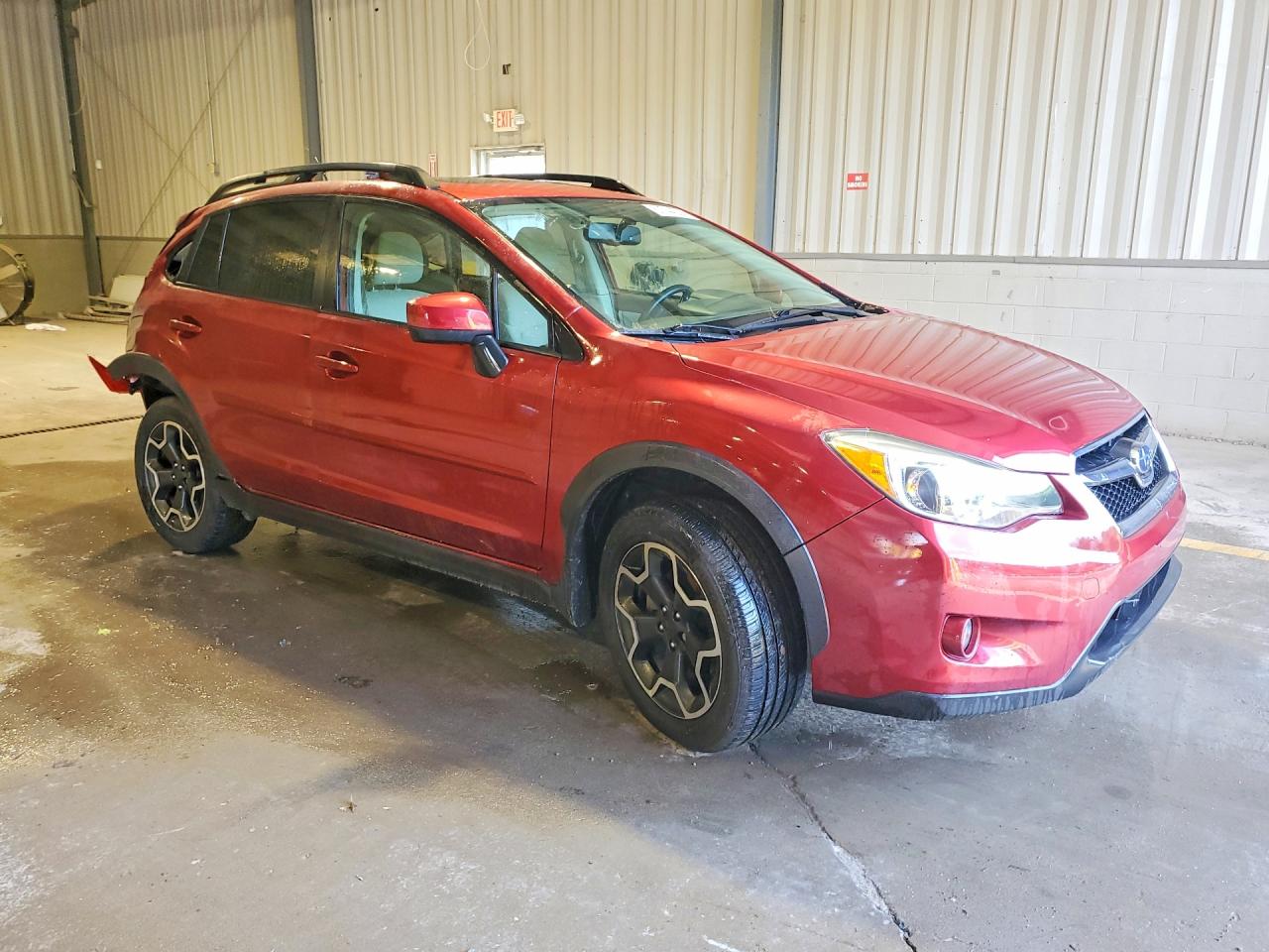 2015 Subaru Xv Crosstrek 2.0 Premium Burgundy vin: JF2GPADC4FH264712