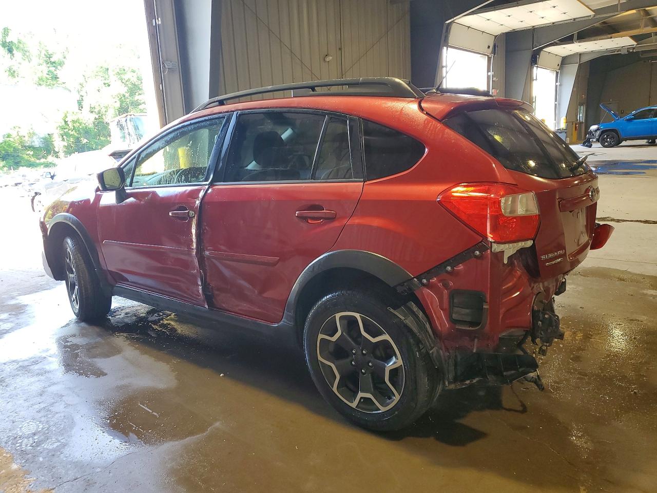 2015 Subaru Xv Crosstrek 2.0 Premium Burgundy vin: JF2GPADC4FH264712
