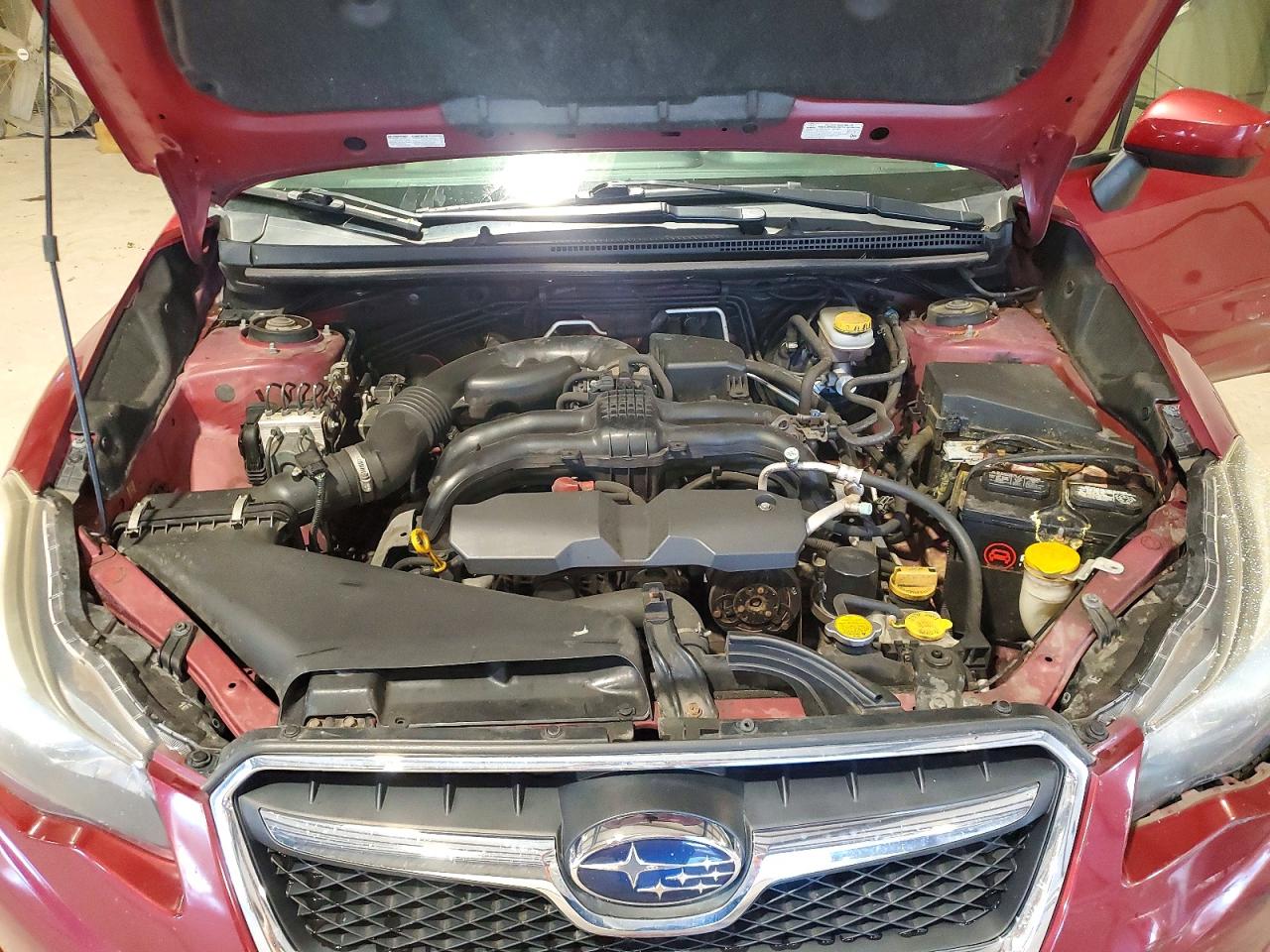 2015 Subaru Xv Crosstrek 2.0 Premium Burgundy vin: JF2GPADC4FH264712