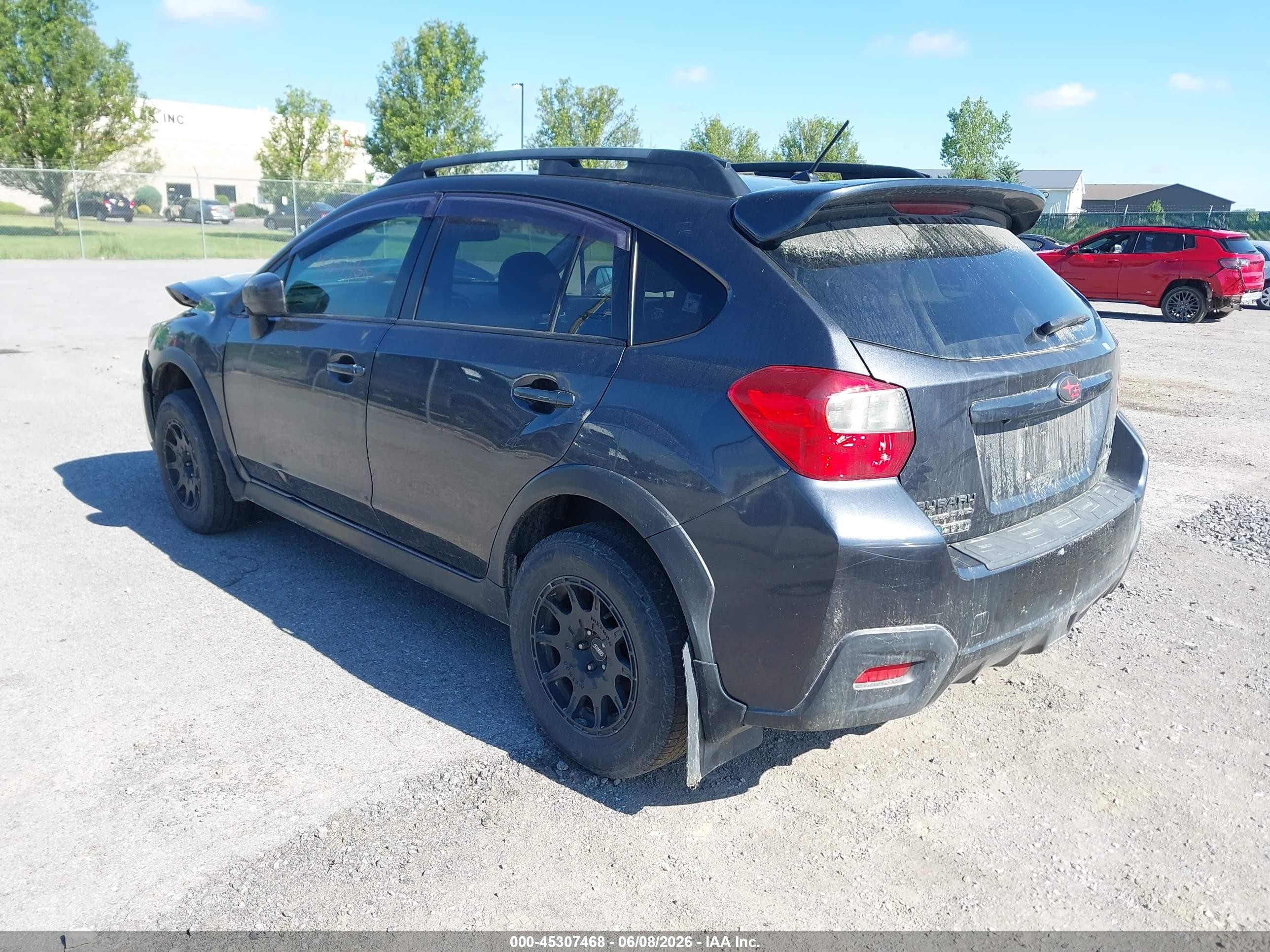 2015 Subaru Xv Crosstrek 2.0i Premium Gray vin: JF2GPADC5F8247000