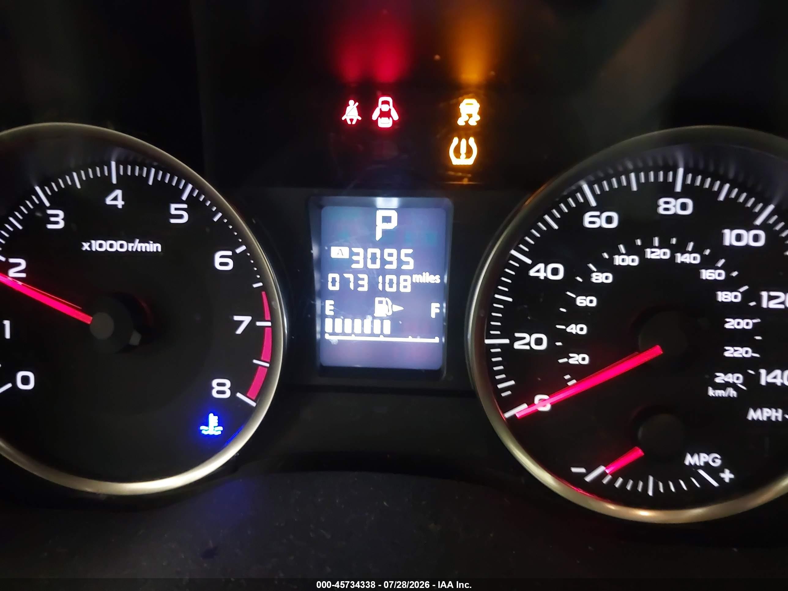 2015 Subaru Xv Crosstrek 2.0i Premium Yellow vin: JF2GPADC5F8254609