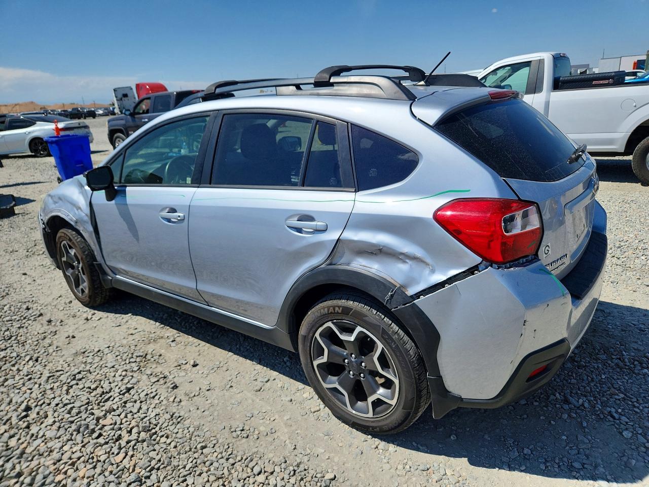 2015 Subaru Xv Crosstrek 2.0 Premium Silver vin: JF2GPADC5F8263553