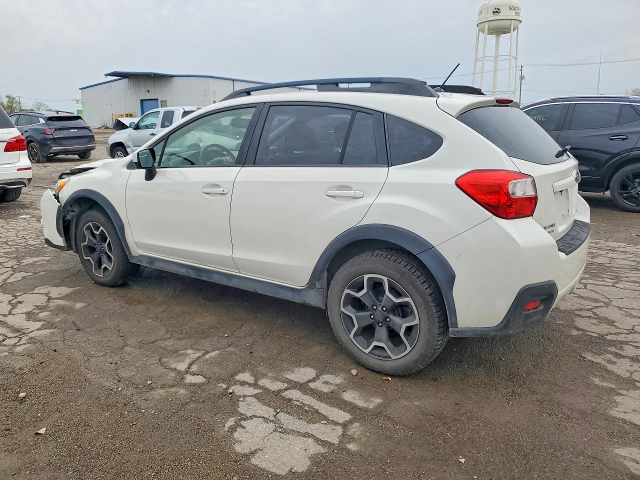 2015 Subaru Xv Crosstrek 2.0 Premium White vin: JF2GPADC5F8272107