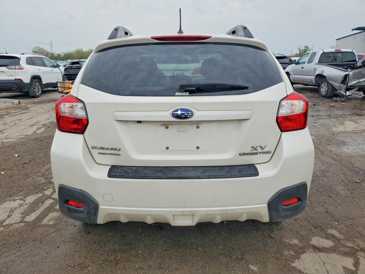 2015 Subaru Xv Crosstrek 2.0 Premium White vin: JF2GPADC5F8272107