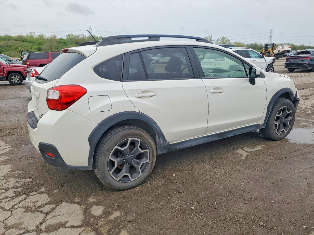 2015 Subaru Xv Crosstrek 2.0 Premium White vin: JF2GPADC5F8272107