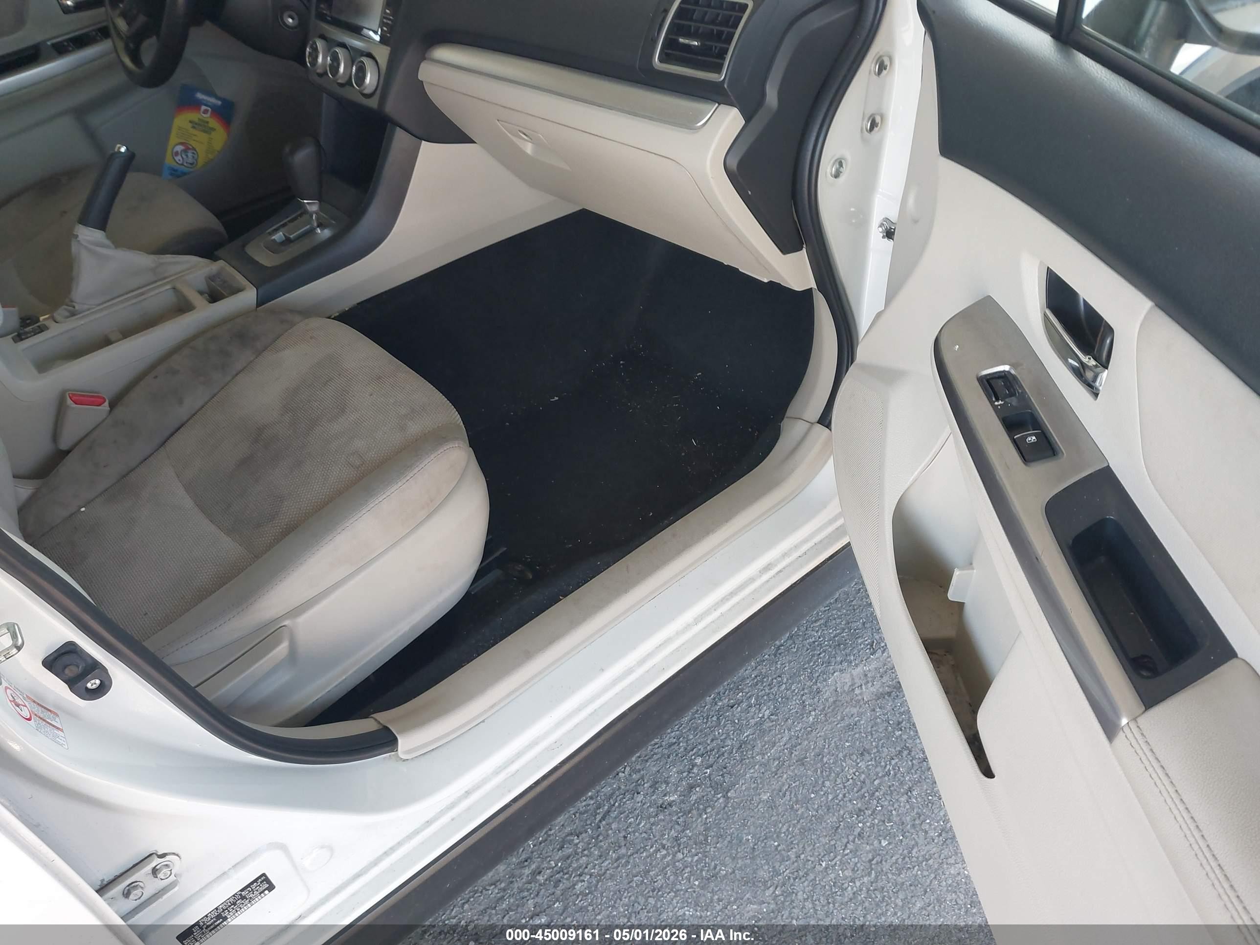2015 Subaru Xv Crosstrek 2.0i Premium White vin: JF2GPADC6F8247510