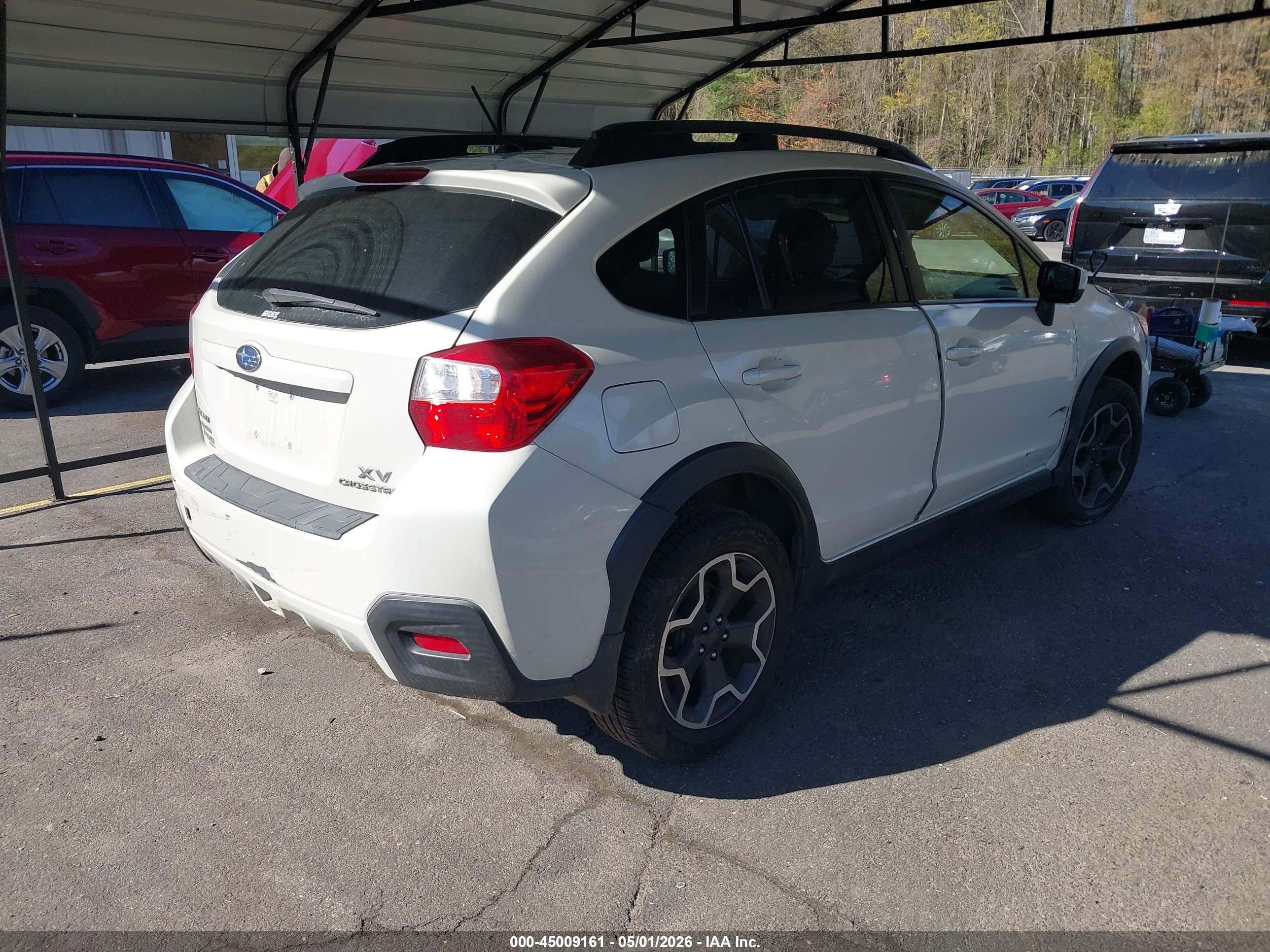 2015 Subaru Xv Crosstrek 2.0i Premium White vin: JF2GPADC6F8247510