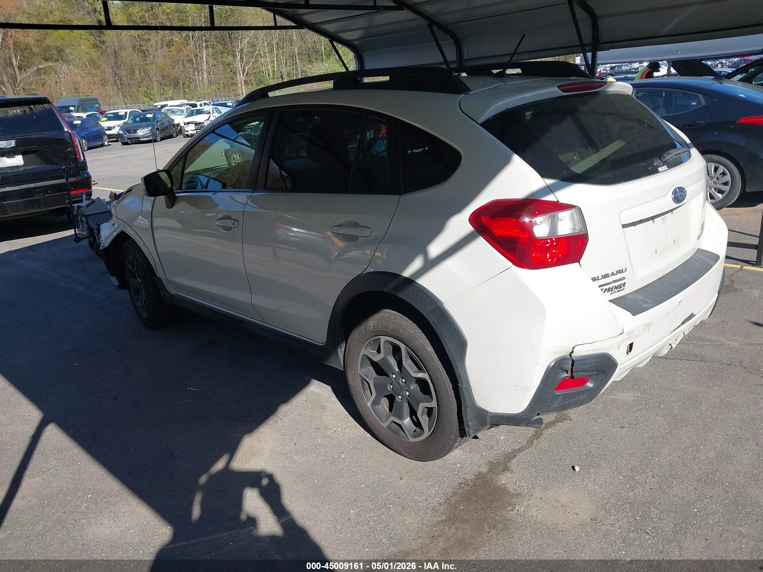 2015 Subaru Xv Crosstrek 2.0i Premium White vin: JF2GPADC6F8247510