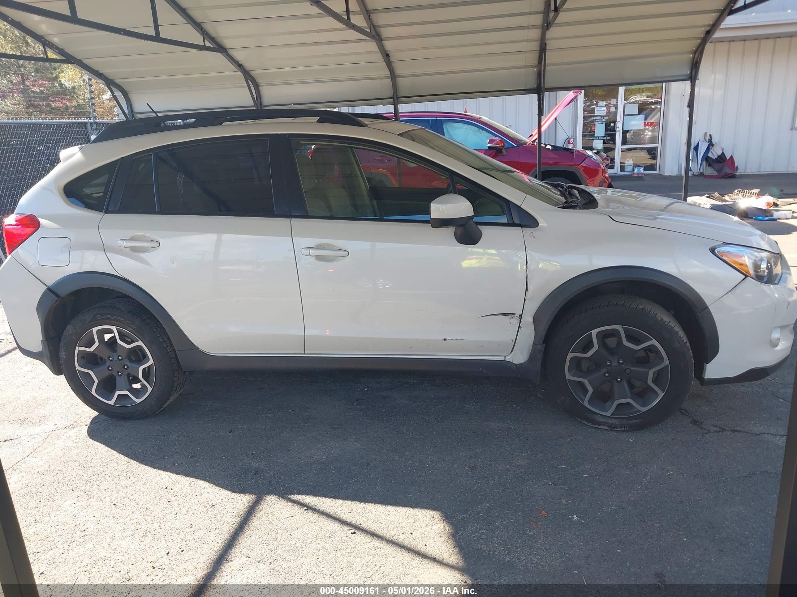 2015 Subaru Xv Crosstrek 2.0i Premium White vin: JF2GPADC6F8247510