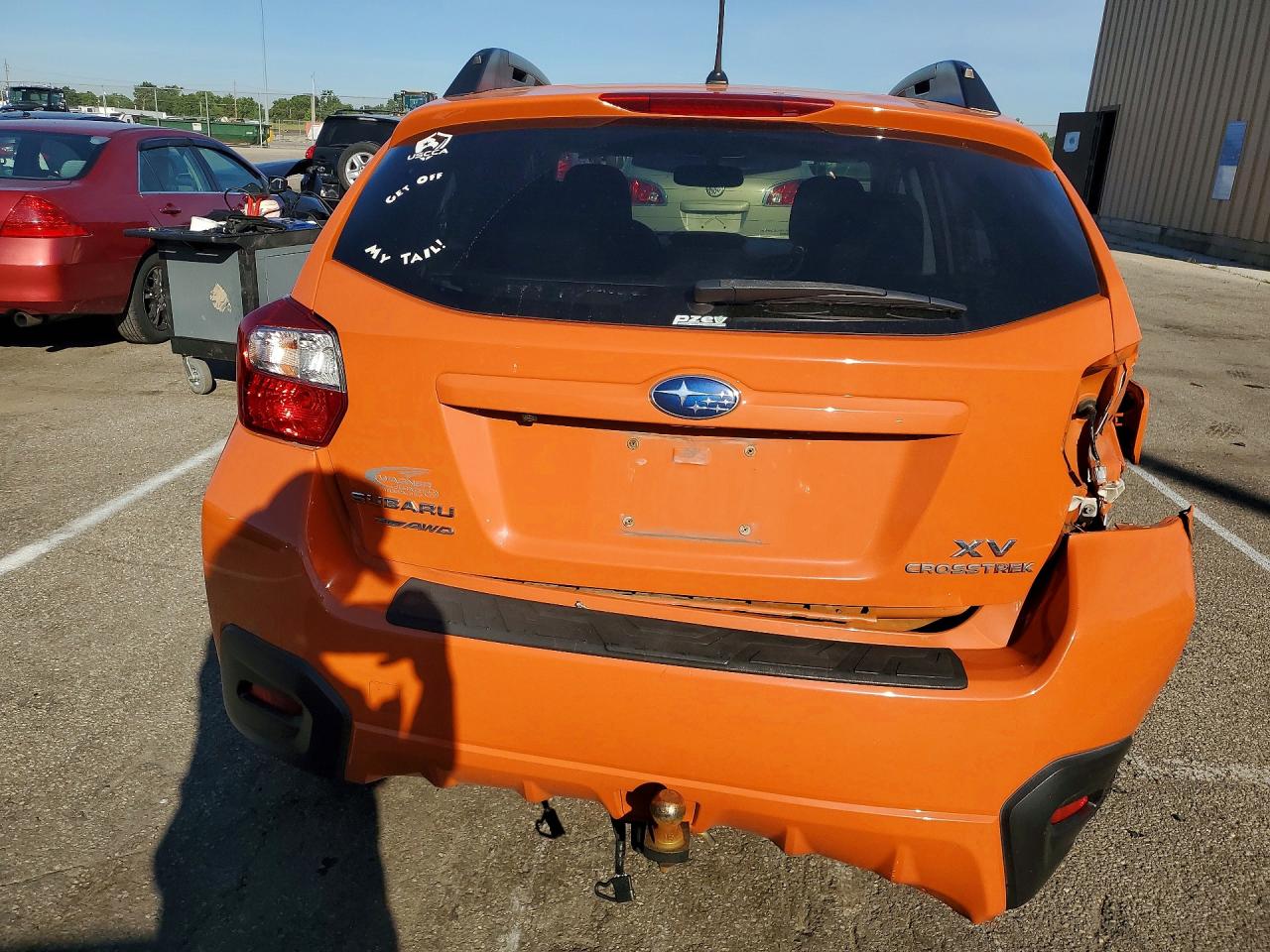 2015 Subaru Xv Crosstrek 2.0 Premium Оранжевый vin: JF2GPADC6F8271869