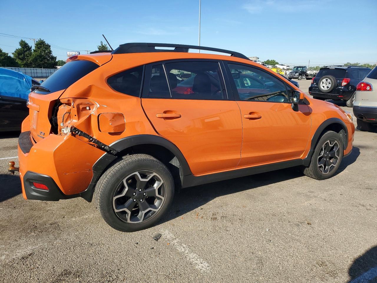 2015 Subaru Xv Crosstrek 2.0 Premium Оранжевый vin: JF2GPADC6F8271869