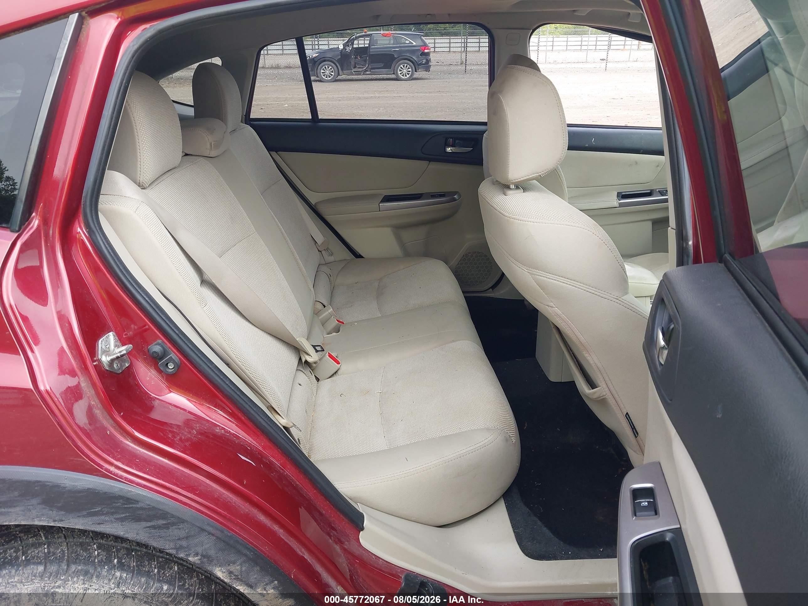 2015 Subaru Xv Crosstrek 2.0i Premium Red vin: JF2GPADC6F8279454