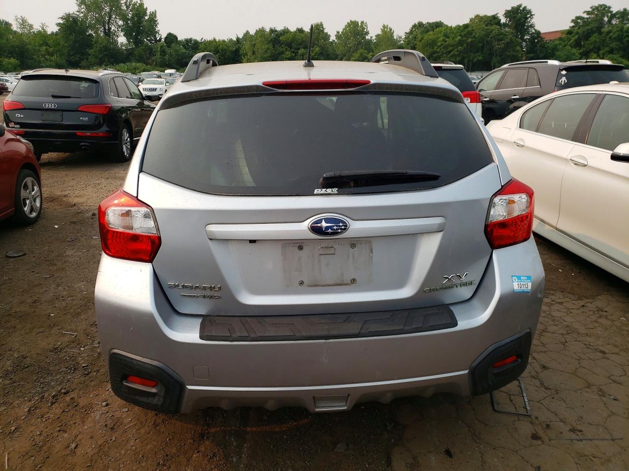 2015 Subaru Xv Crosstrek 2.0 Premium Silver vin: JF2GPADC7FH326989