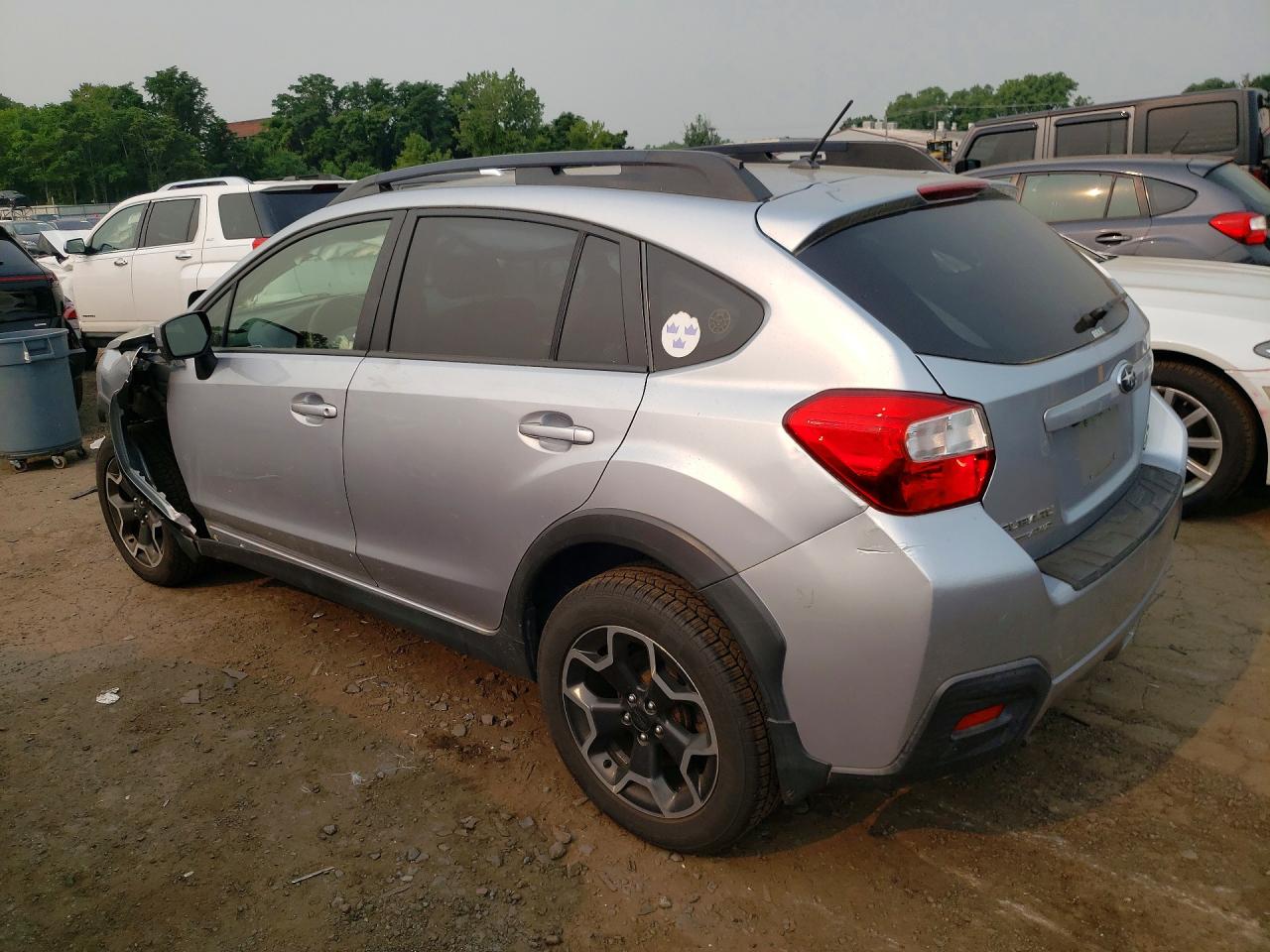 2015 Subaru Xv Crosstrek 2.0 Premium Silver vin: JF2GPADC7FH326989